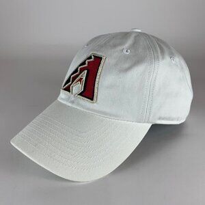 Arizona Diamondbacks MLB White Fan Favorite Relaxed Fit Strapback Hat